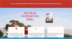 Desktop Screenshot of faszination-bibel.net